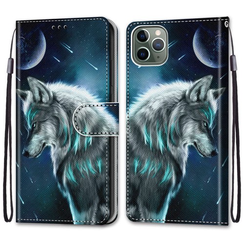 Moon Wolf Card Wallet Phone Case For iPhone 11 12 13 14 Pro Max XR XS 6 7 8 SE - 第 2/12 張圖片