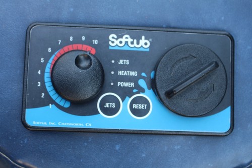 Softub Legend Whirlpool (Ø180 cm) blau (sapphire) mit Hydromat/Abdeckung/Filter - Bild 10 von 21