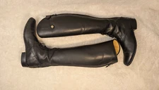 Der Dau Ladies' Contour Field Boot 8.5 (US) Zip to Heel 19" Height 13.5" Calf