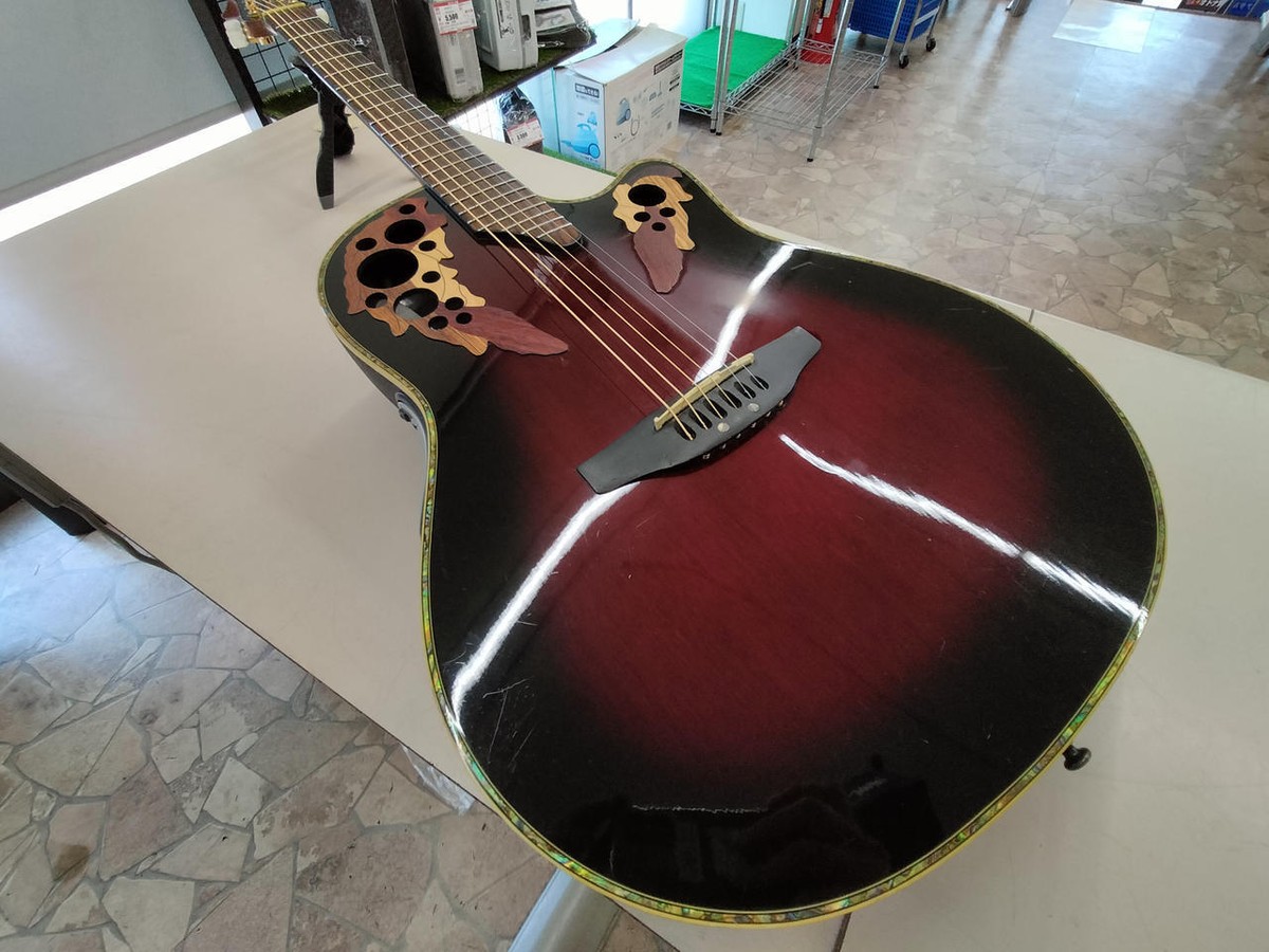 OVATION PINNACLE CU257 Acoustic Electric Guitar | eBay
