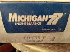 New Clevite CB-555P Rod Bearing for Detroit Diesel 6-71 Engine