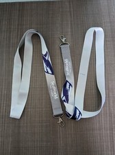 Lot of 2 Seaworld Annual Passholders Lanyards Gray