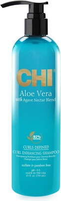 CHI Aloe Vera Curl Enhancing Shampoo, 739 ml, weiß
