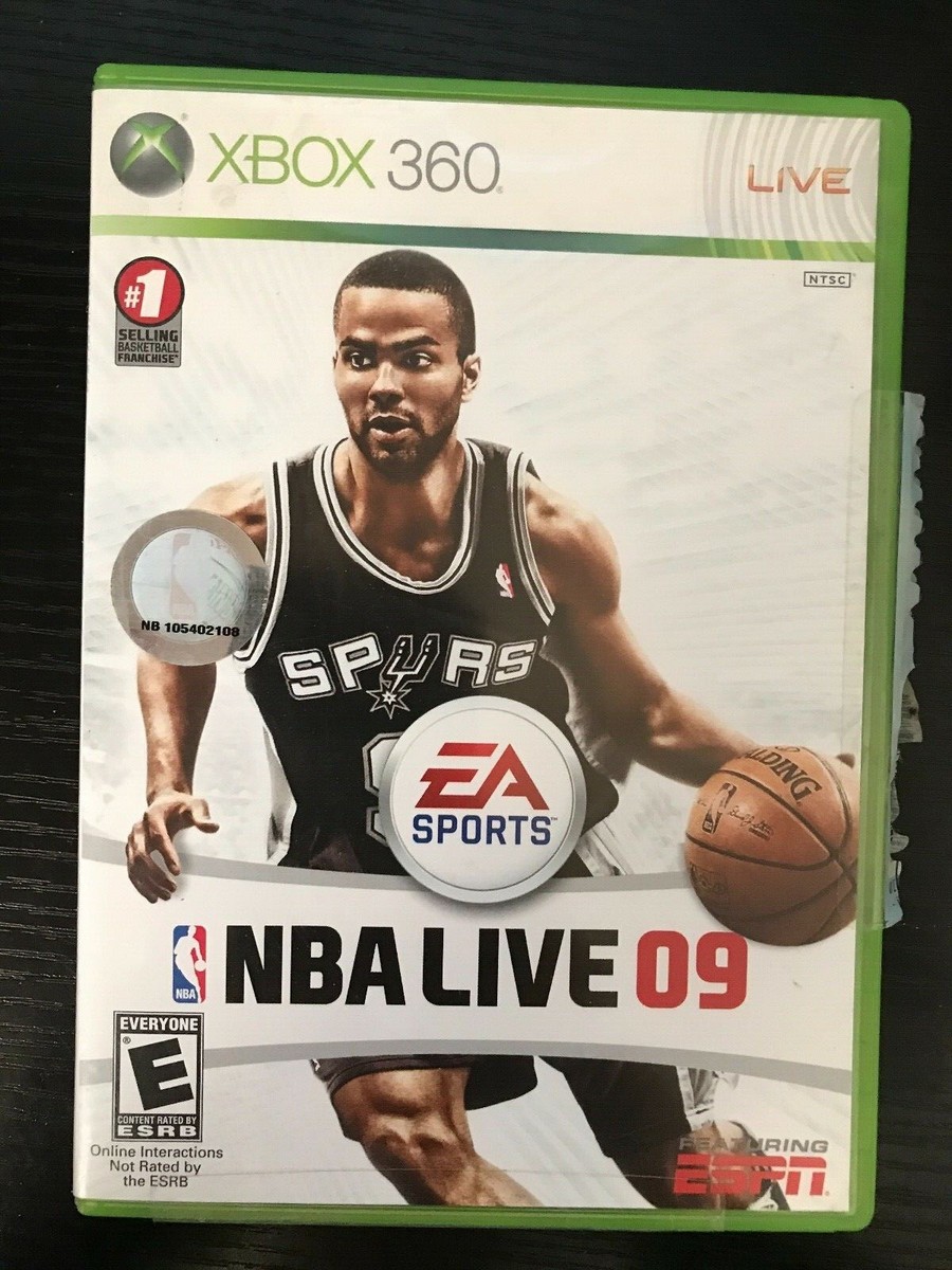XBOX 360 EA Sports NBA Live 09 Video Game Microsoft 2009 | eBay