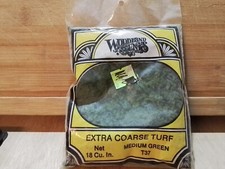WOOLAND SCENICS. HO+N. T37. GAZON VERT. DECOR DIORAMA. SACHET NEUF