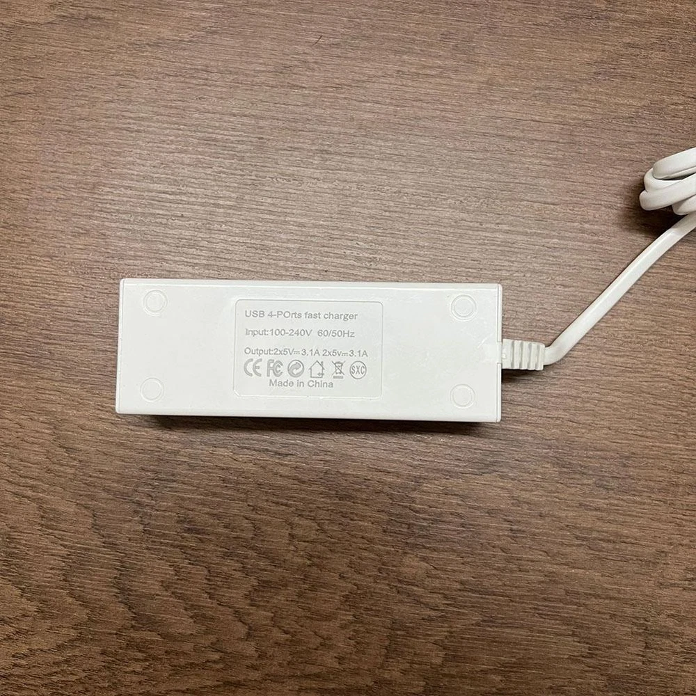 4-Port USB Hub with PD Type-C Fast Charging for Travel