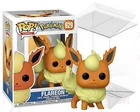 POKEMON FUNKO POP GAMES 629 Flareon Vinyl Figure with Clear PVC Protector
