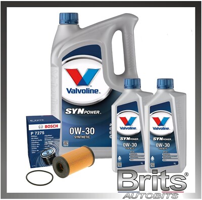 FOR RANGE ROVER EVOQUE TD4 MK1 FL L538 2.0 BOSCH OIL FILTER SERVICE KIT & 7L OIL