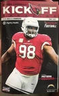 Arizona Cardinals vs Los Angeles Chargers 8/8/19 Kickoff Magazine Program NFL100