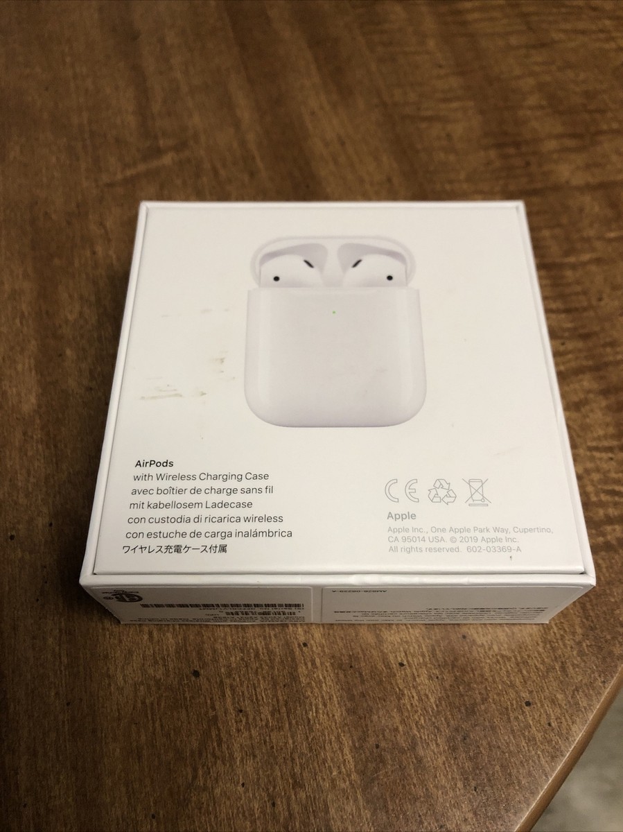 Apple AirPods Original 2nd Gen EMPTY RETAIL BOX ONLY with Tray