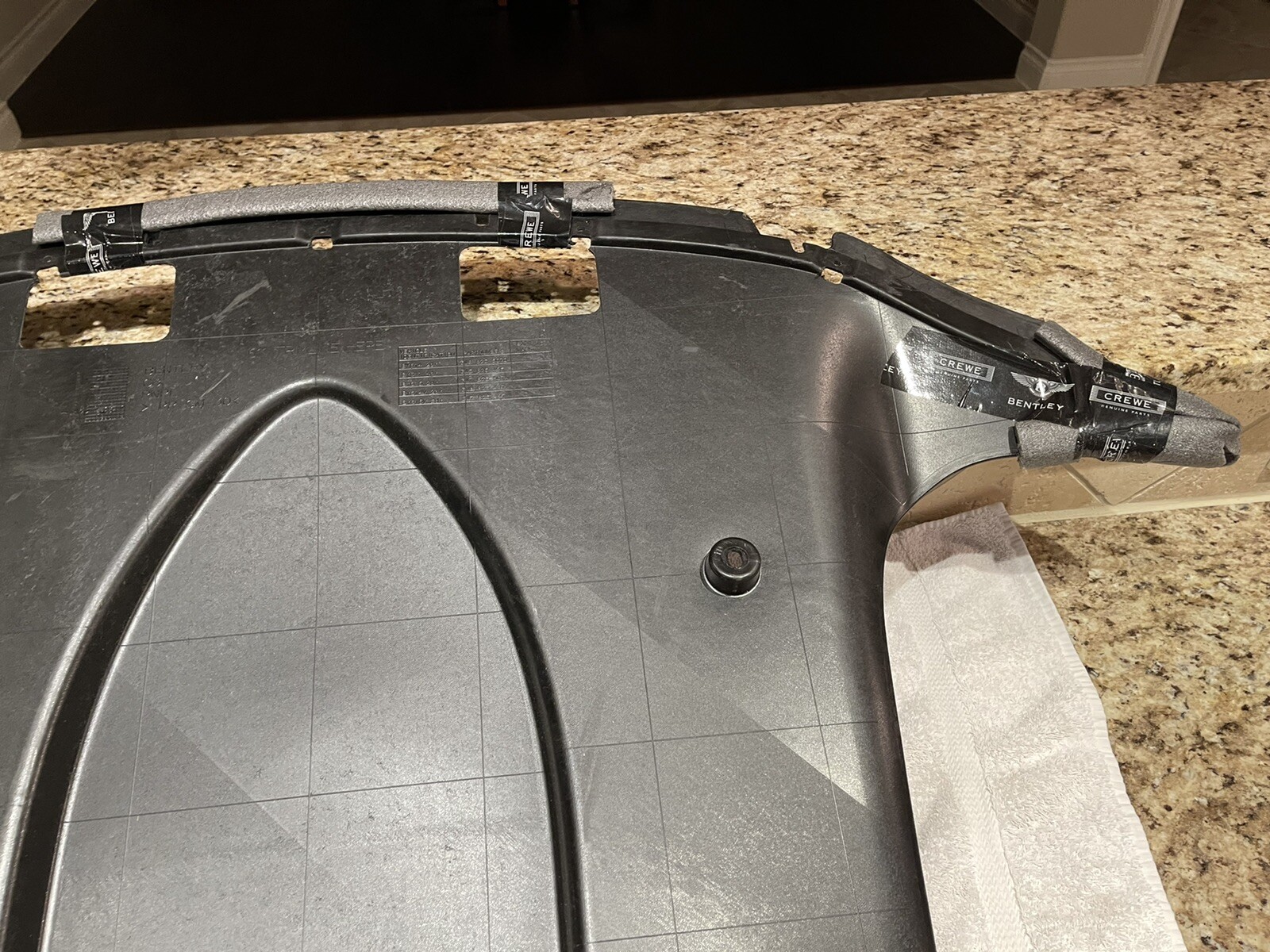 Bentley Flying Spur Rear Diffuser 2006 2007 2008 New OEM 