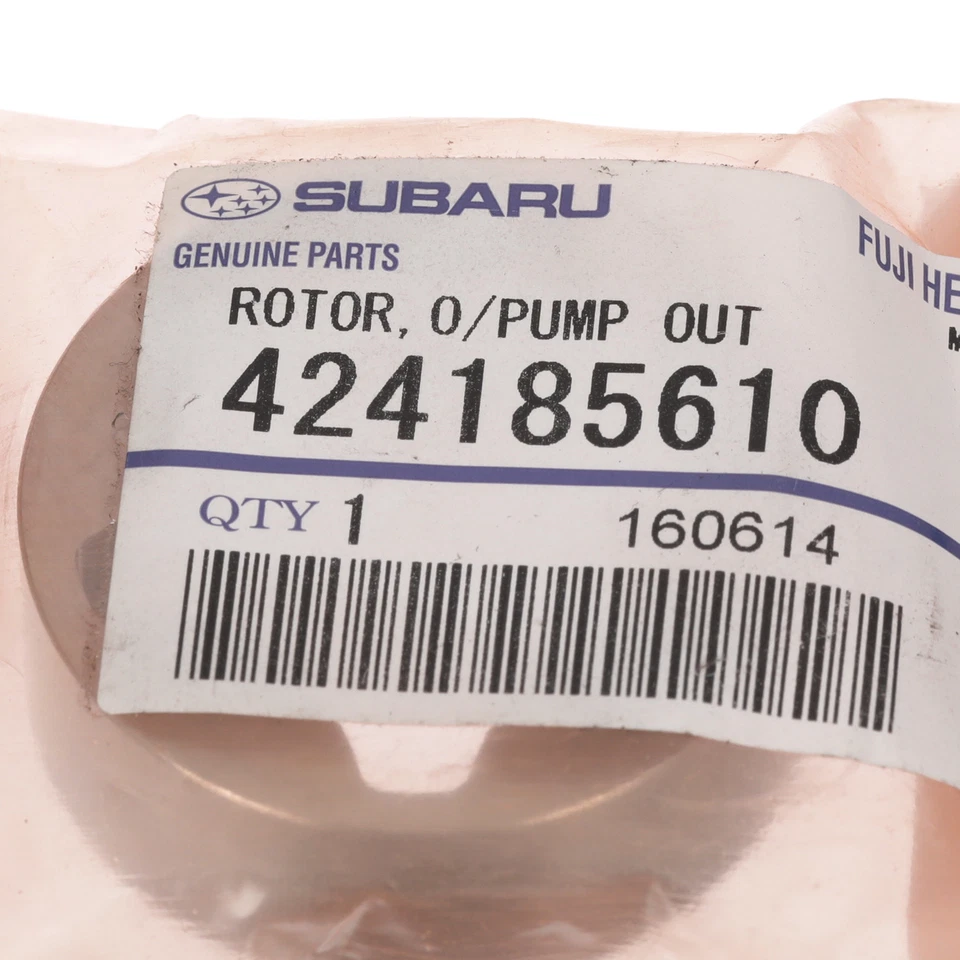 NEW OEM 1987-1994 Subaru Justy Engine Oil Pump Outer Rotor Gear 424185610 - Image 4 of 4