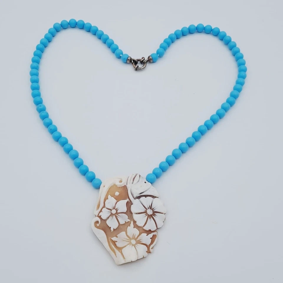 collana con cammeo chiusura argento 925kt - Immagine 3 di 4