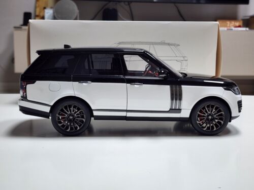 1:18 LCD Range Rover SV Autobiography Dynamic 2020 Black&White Diecast - Picture 5 of 8