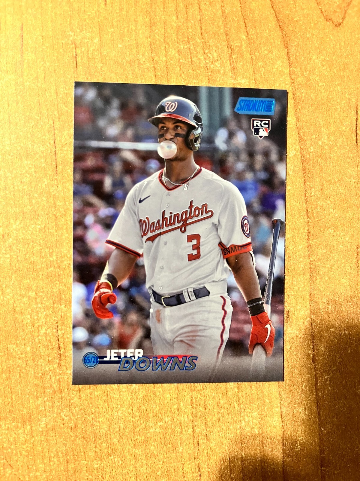 2023 Topps Stadium Club - Jeter Downs - #30 Blue Foil Parallel 29/50