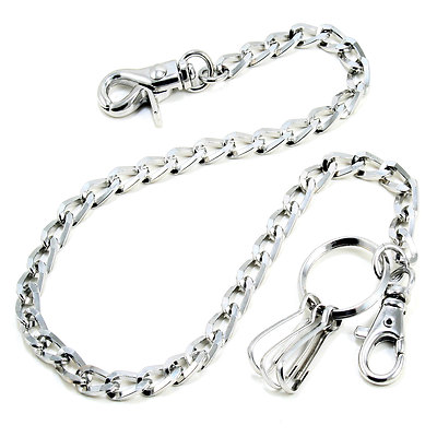 Basic Simple Strong Biker Trucker Key Jean Wallet Chain (20