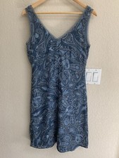 Old Navy Gray Blue Lined Dress Size 6