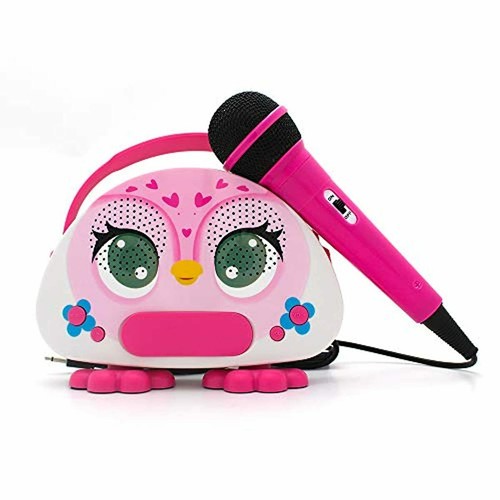 bafle karaoke Bluetooth carga altavoz musica cantar luces sonido pistas  niños | eBay