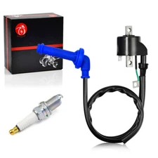 Ignition Coil & Spark Plug For Honda CRF450 CRF450R TRX450ER TRX450R