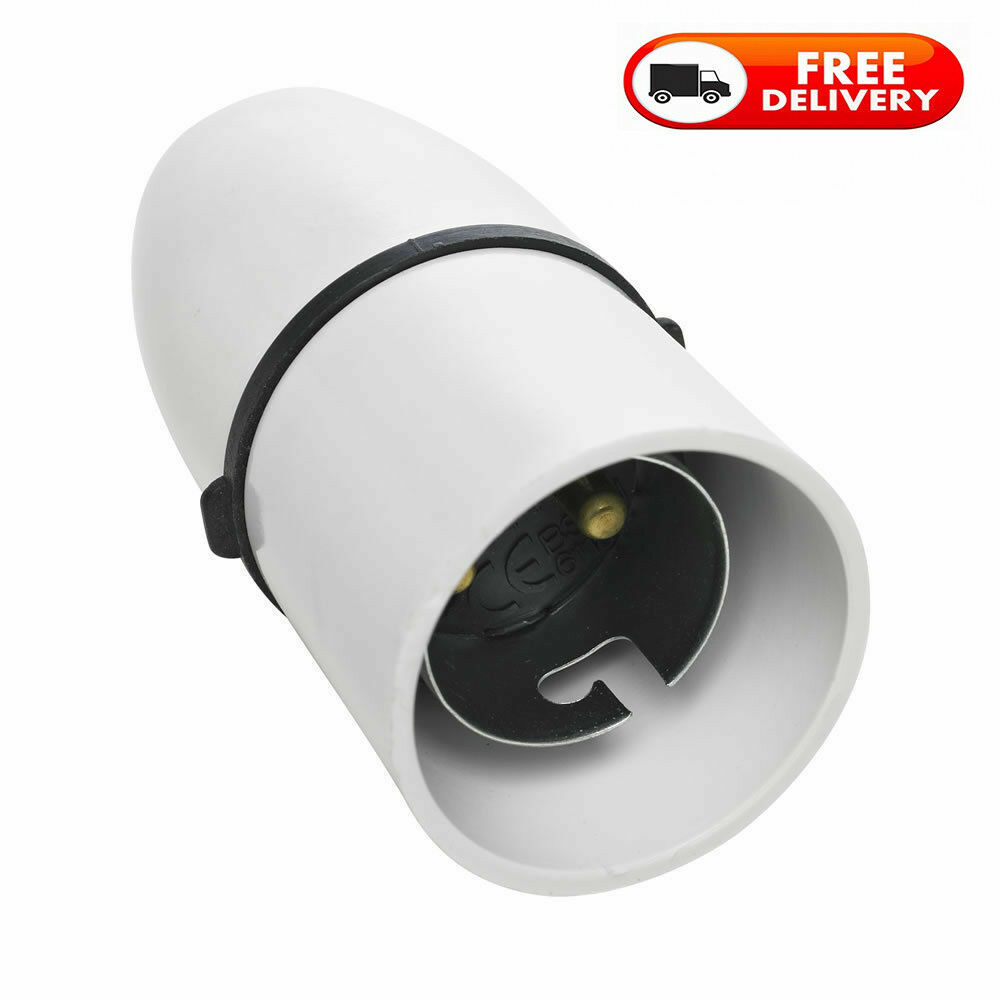 Europasonic Switched Lamp Holder Standard B22 (20 Pieces) for