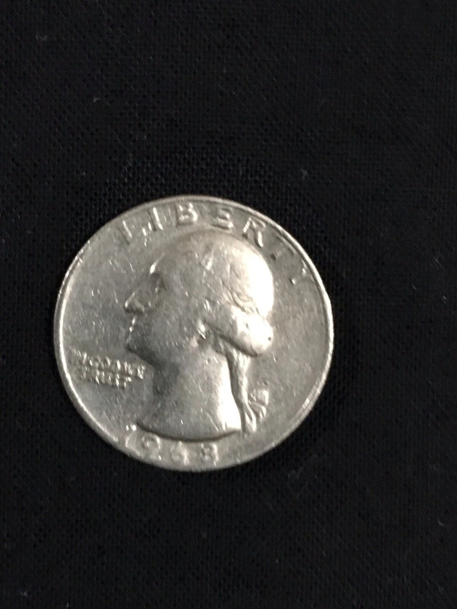 1968 Quarter - No Mint Mark RARE Good Condition | eBay