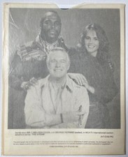 The A-Team (Mr. T / Peppard / Schultz) - Rare original 1983 5x B&W Press Shots