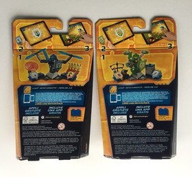 NEW LEGO Nexo Knights x2 70330 70332 Ultimate Aaron CLAY Sealed 72/82 Pieces MIP