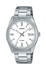Casio MTP-1302D-7A1JF Men's Quartz Watch 5ATM Water-Resistant White Dial
