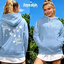 Freya Skye Merch, Golds Gone Hoodie, White star Freya Skye's shirt - S-3XL