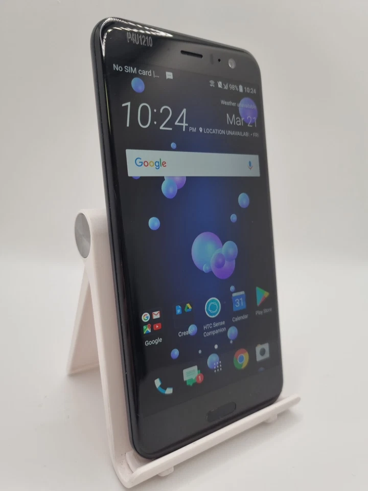 HTC U11 Black Unlocked 64GB 5.5" 12MP Android Smartphone - Image 2 of 4