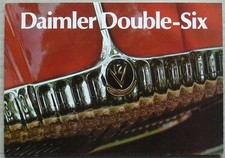 DAIMLER Double Six Car Sales Brochure 1972 Ref 1072/100M DD6
