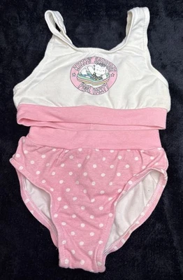 Vintage Hello Kitty Girls Bathing Suit 70’s 80’s 90’s Size Juvenile 5 Rare!! - Photo 1/4