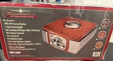 Thunderbird 50th Anniversary Turntable CD Radio 427891 Paprika New Old Stock