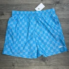 Nike Shorts Size Large Mens Blue White Club Flow Checkers $60