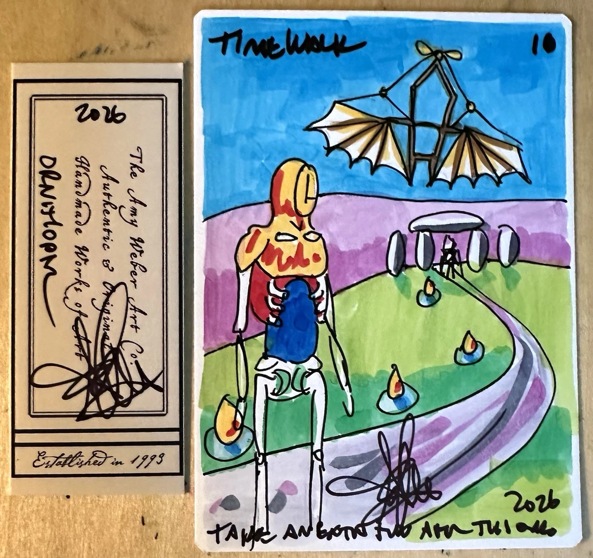 MTG ウルザの報復者 アーティストプルーフ Amy weber スケッチ付き MTG