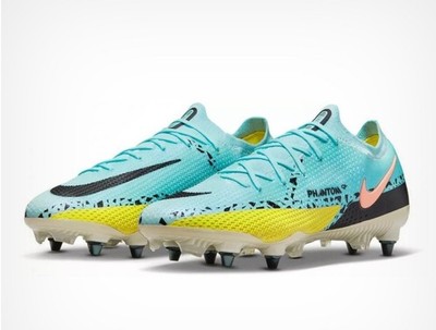 Nike Phantom GT2 Elite SG-Pro Anti-Clog Soccer Cleats DC0753-408 Men's Size 8.5