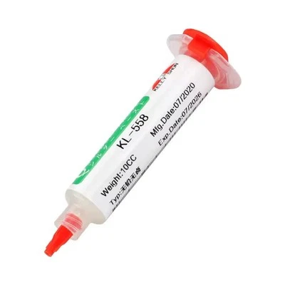 THE TECH STATION UK 10CC No Clean Soldering Flux Paste for BGA/SMD/Phone Lead-Free Halogen-Free