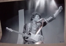 1967 JIMI HENDRIX POSTER, JIM MARSHALL PHOTOGRAPHER, POSTER MOSTER. EXCELLENT!