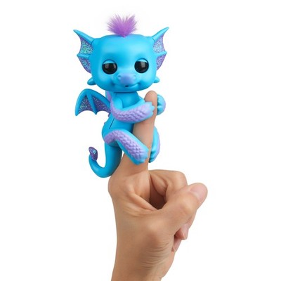 Fingerlings Glitter Dragon - Tara (Blue with Purple)