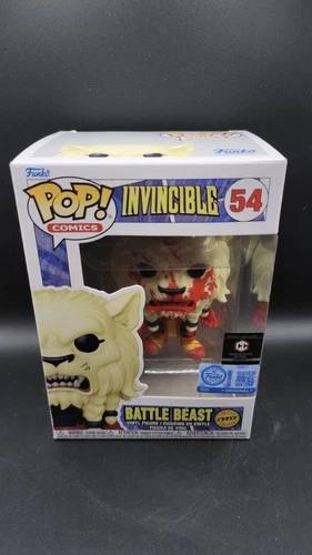 Funko Pop! Invincible Battle Beast #54 Chalice Limited Edition CHASE + protector