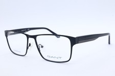 GANT GA 3121 002 Rectangular Matte Gunmetal Eyeglasses Clear Lenses 55mm