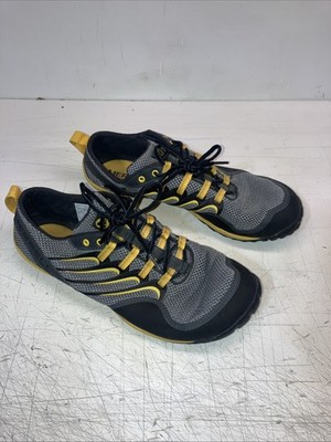 Merrell Trail Glove Smoke Adventure Yellow Mens Barefoot Running Shoes Size 10.5