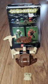 2002 Lego Bionicle BOHROK VA (8550-8555) set of 6 with Krana Boxes Instructions 
