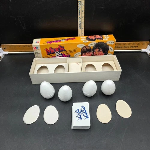 Vintage Mork and Mindy Card Game Vintage 1978 Milton Bradley Complete