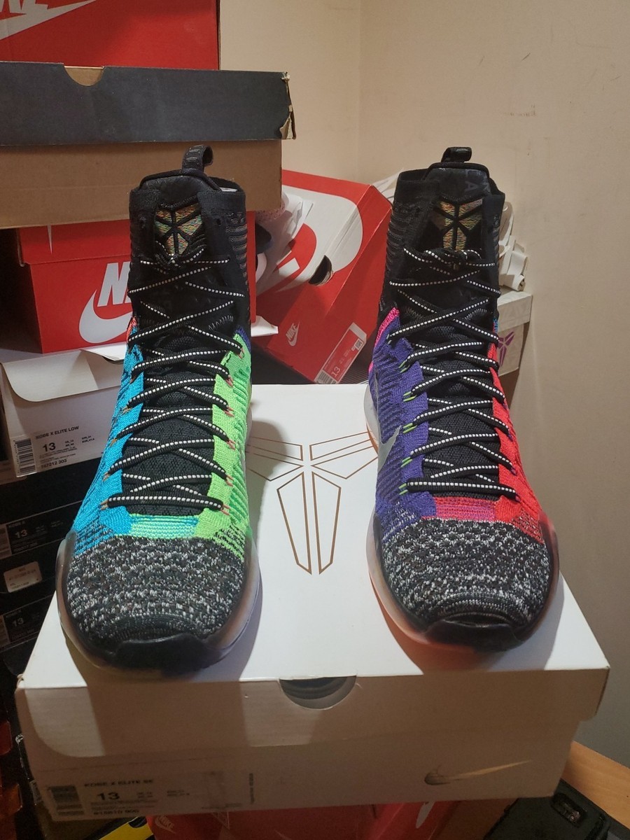 Size 13 - Nike Kobe 10 Elite High What The for sale online