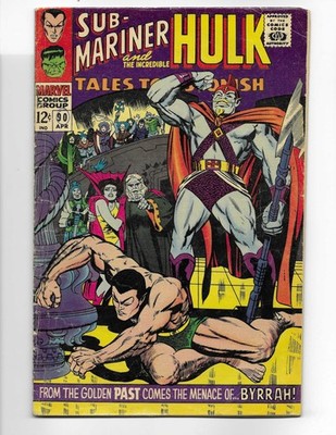 Tales To Astonish 90 1967 Marvel Comics VG 4.0 1st App Abomination Hulk Namor