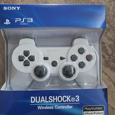  PlayStation 3 DualShock 3 Wireless Controller White CECHZC2U 