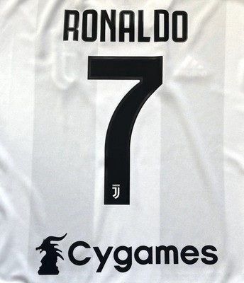 2018/19 Juventus Home Jersey #7 Ronaldo 2XL adidas Soccer Cygames
