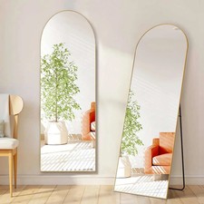 59-Inch Arched Full-Length Floor Mirror