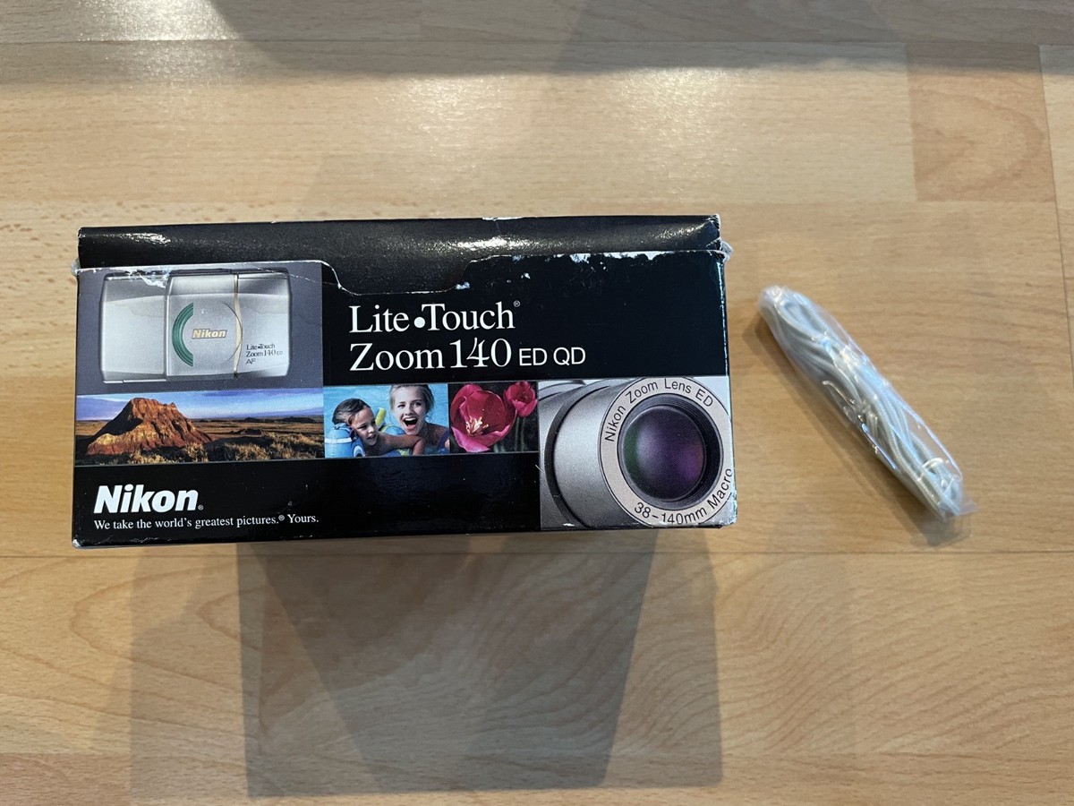 Nikon Lite Touch Zoom 140 ED QD 35mm Point & Shoot Film
